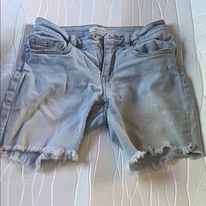 Forever 21 Los Angeles denim shorts- size 24